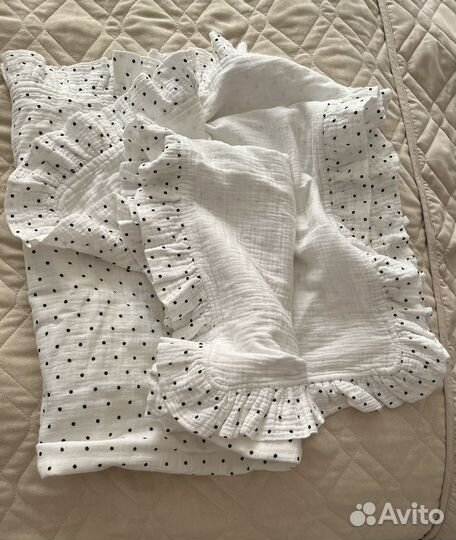 Муслиновый плед детский