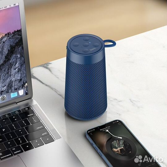 Портативная колонка hoco HC13 (Blue)