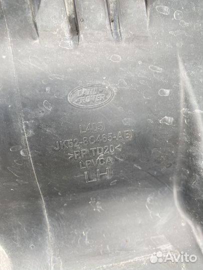 Range rover vogue 4 воздуховод интеркулера
