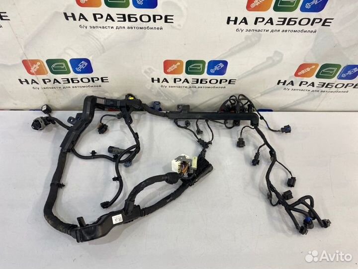 Проводка двигателя Hyundai Santa Fe TM D4HB 2020