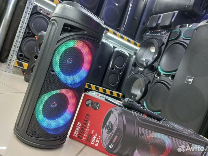 Блютуз колонка большая speaker С караоке