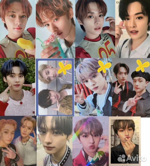 Официальные карты stray kids, headliner фотобук