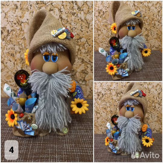 Домовой. Домовиха. Оберег для дома. Подарок