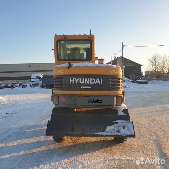 Мини-экскаватор Hyundai R60W-9S, 2023