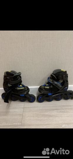 Роликовые коньки детские раздвижные 26-31 размер