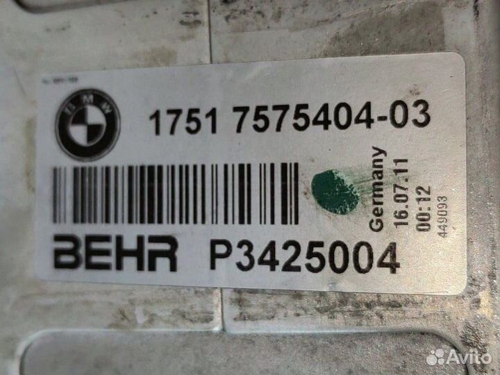 Интеркулер Bmw 5 F10 N63B44 2011