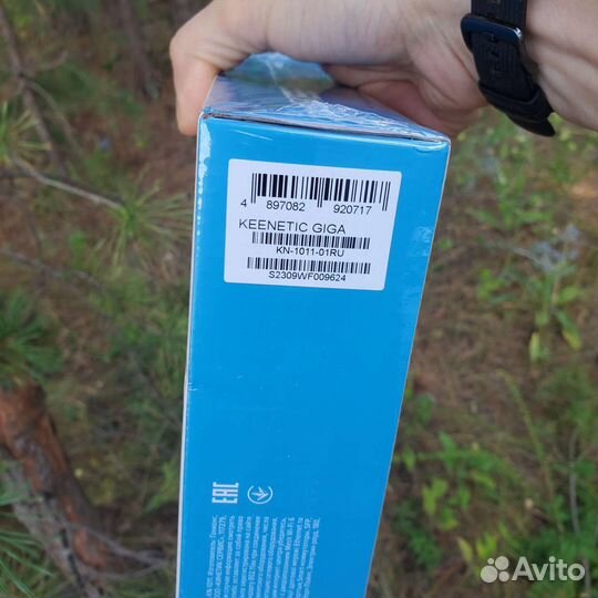 Новый запечатан keenetic giga kn-1011-01Ru