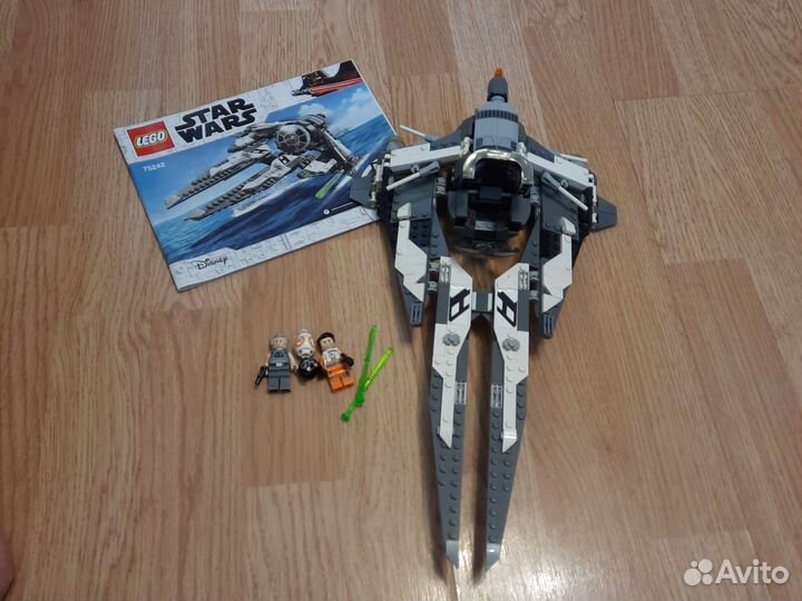 Lego Star Wars 75242 Перехватчик сид Чёрного аса