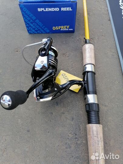 Спиннинг с катушкой