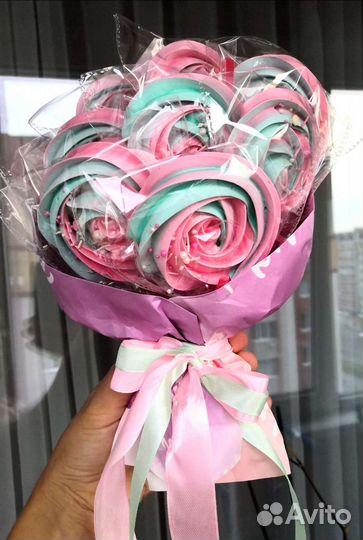 Безе в вафельном рожке, подарок в садик / школу