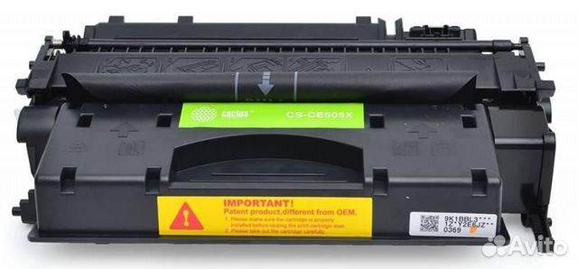 Картридж Cactus CS-CE505XS (934736) 1296161