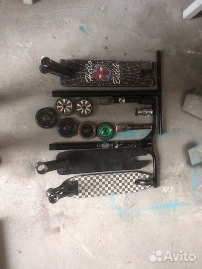 Запчасти для трюкового самоката