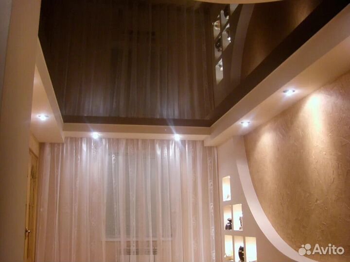 Установка Натяжных потолков без посредников