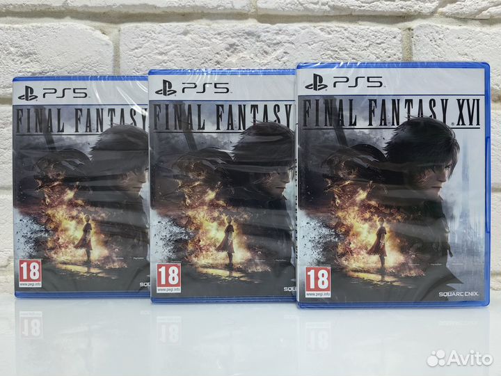 Final Fantasy 16 PS5 новый диск