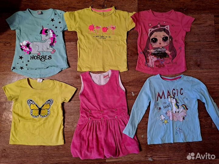 Вещи пакетом для девочки