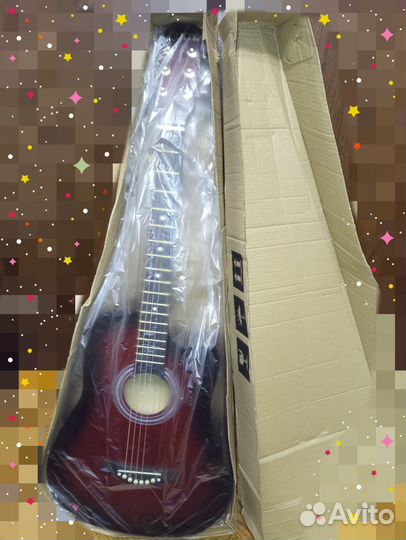 Акустическая гитара (новая)