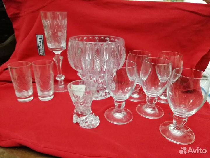 Посуда Богемия времен СССР