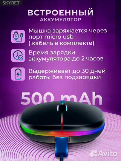 Мышь компьютерная беспроводная