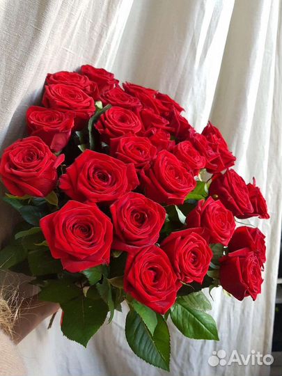 Цветы розы букет