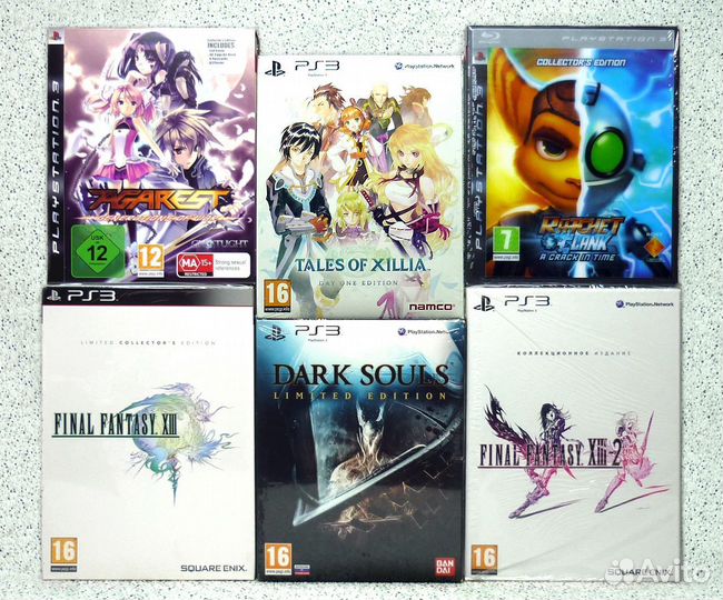 Коллекционные издания видеоигр Sony PlayStation 3