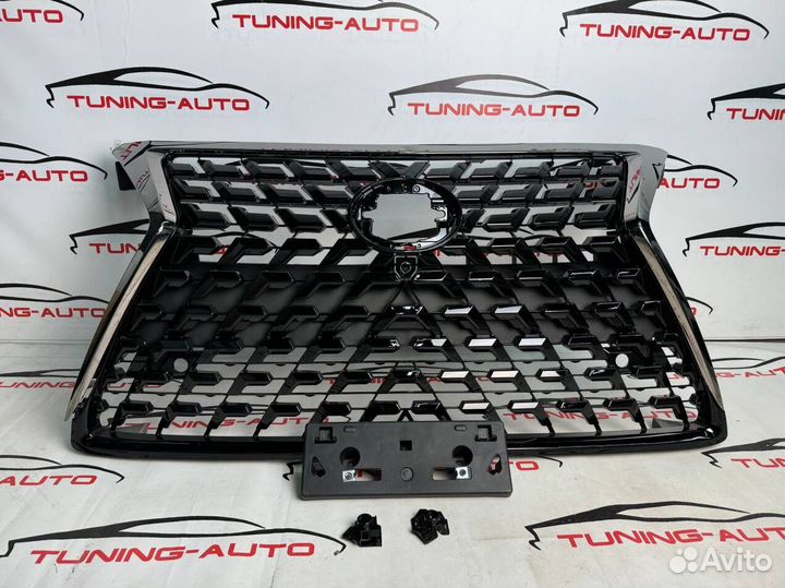 Решетка радиатора Lexus GX460 черная