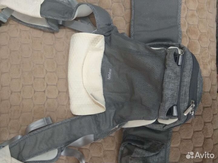 Рюкзак хипсит для переноски ребенка марки bebear