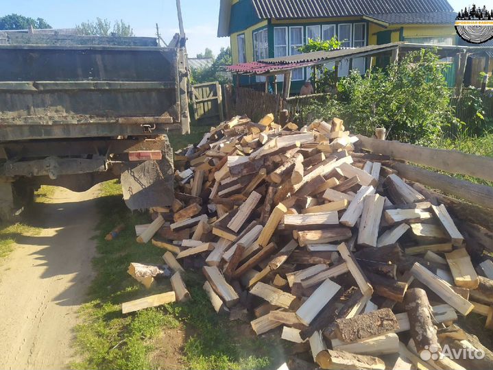 Дрова колотые высший сорт