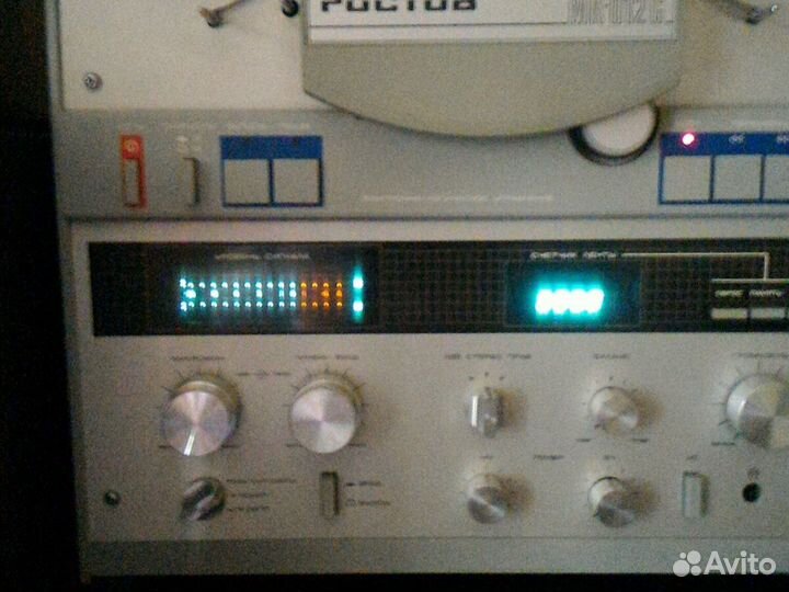 2 Катушечных магнитофона Ростов 012С