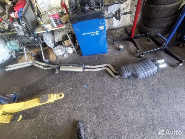 Выхлопная система bmw x3 e83 n52b30