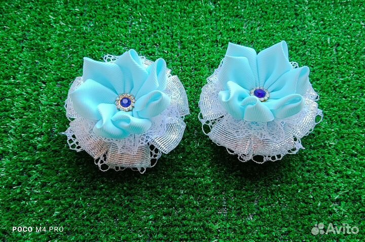 Школьные бантики ручной работы