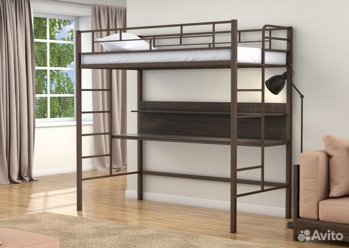 Детская кровать чердак