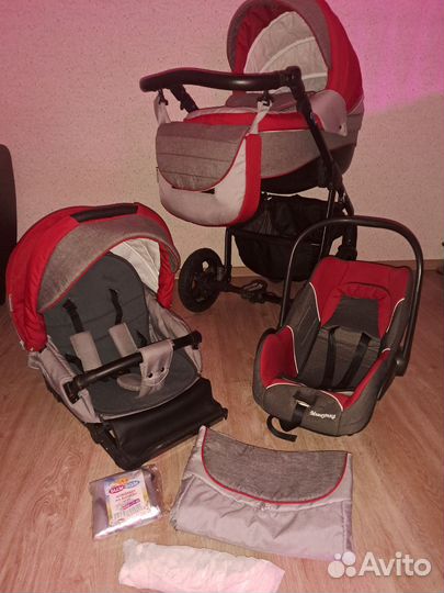 Коляска adamex neonex 3 в 1