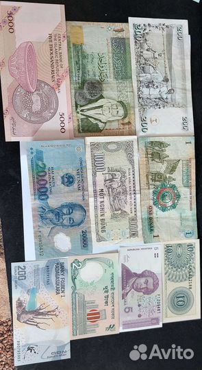 Банкноты стран мира