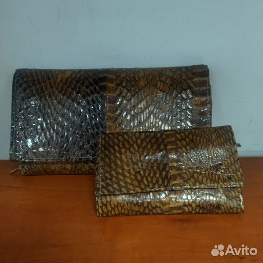 Сумка натуральная кожа(кобра)