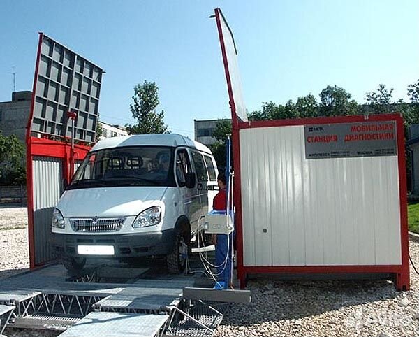 Передвижная линия технического контроля