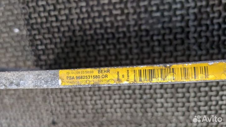 Радиатор кондиционера Peugeot 308, 2009