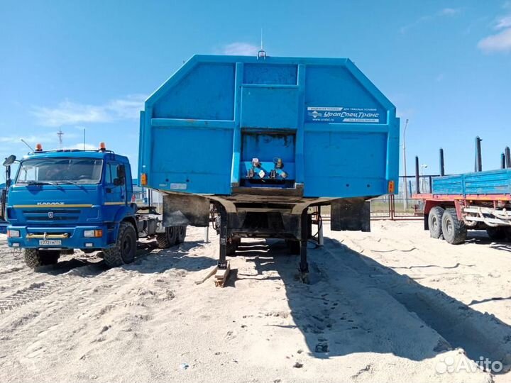 Полуприцеп бортовой УралСпецТранс 94651К, 2017