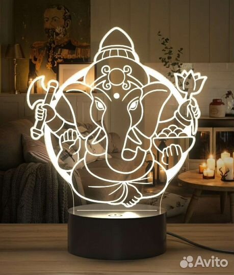 Ночник Ганеша