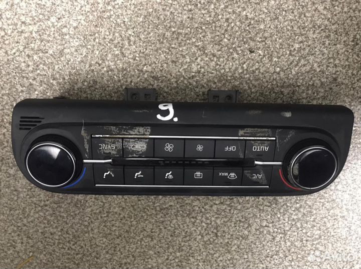 Блок управления климатом kia ceed 3 cd