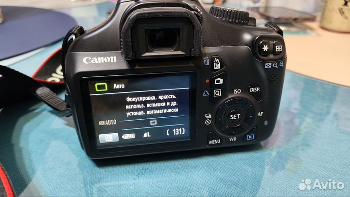 Зеркальный фотоаппарат canon eos 1100d