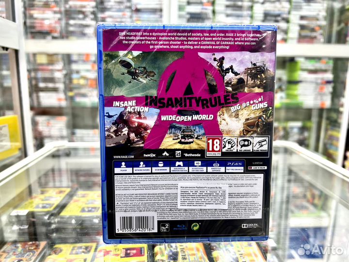 Новый Rage Ps4/ 5