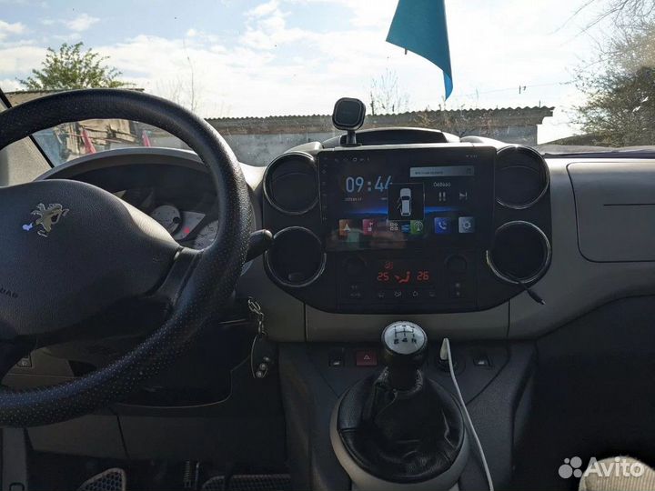 Магнитола Citroen/Peugeot с камерой на Android