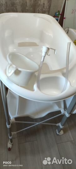 Пеленальный столик с ванночкой