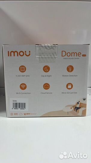 Wi-Fi камера imou IPC-D42P-0280B Dome Lite