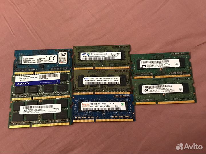 SO dimm DDR2, DDR3