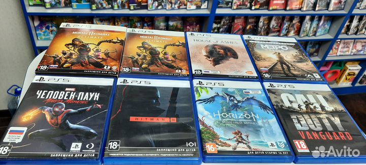 PS5 игры (Новые и Б/У)