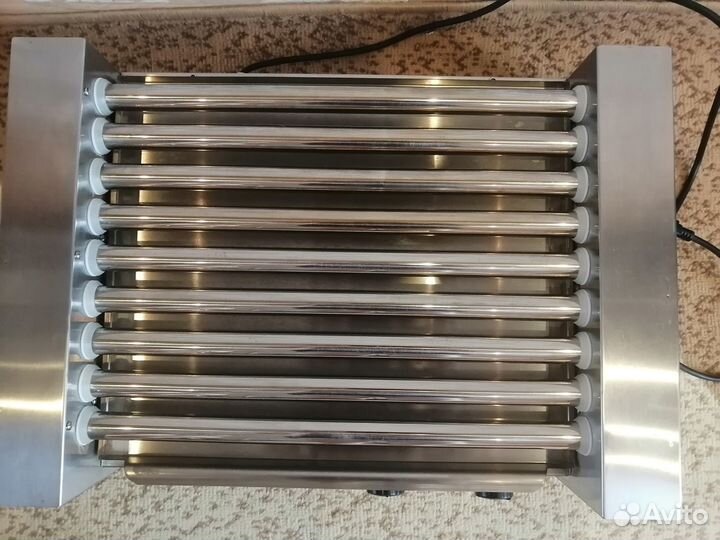 Роликовый гриль горизонтальный