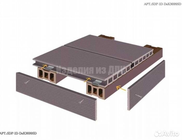 Террасная доска дпк