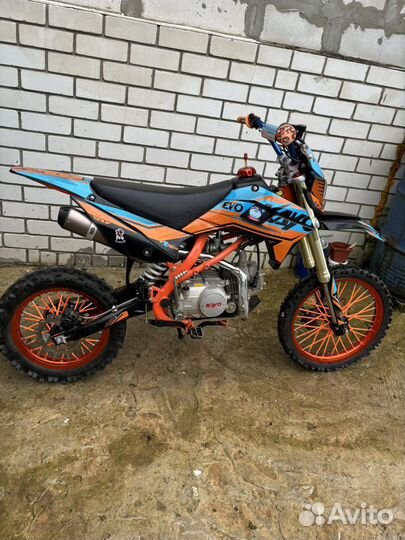 Питбайк kayo evolution 125 em