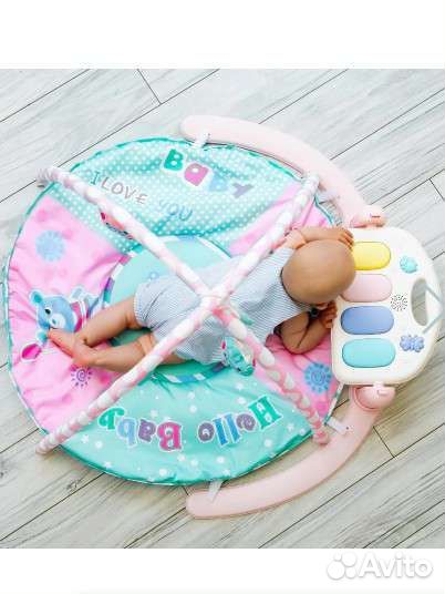 Развивающий коврик с пианино